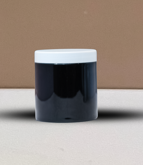 500g Plastic Jar With White Lid