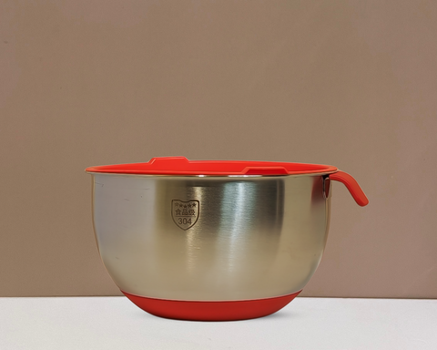 Stainless Steel Mixing Bowls Silicone Covers