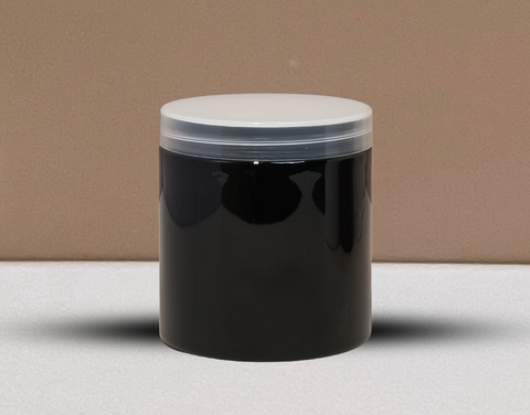 500g Plastic Jar With Clear Lid