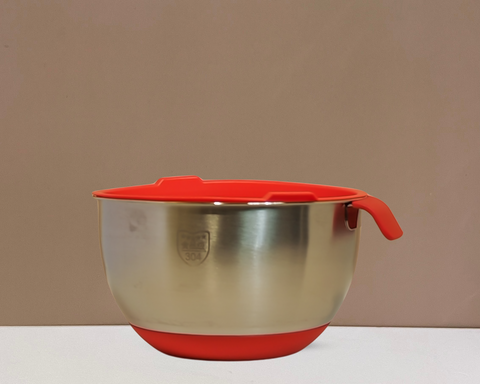 Stainless Steel Mixing Bowls Silicone Covers