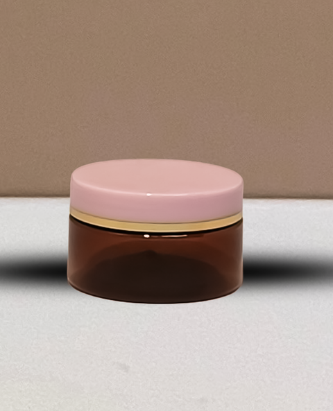 100g Plastic Jar With Pink Lid