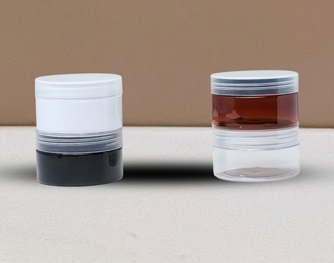 100g Plastic Jar With Clear Lid