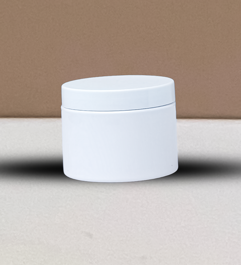 300g Plastic Jar With White Lid