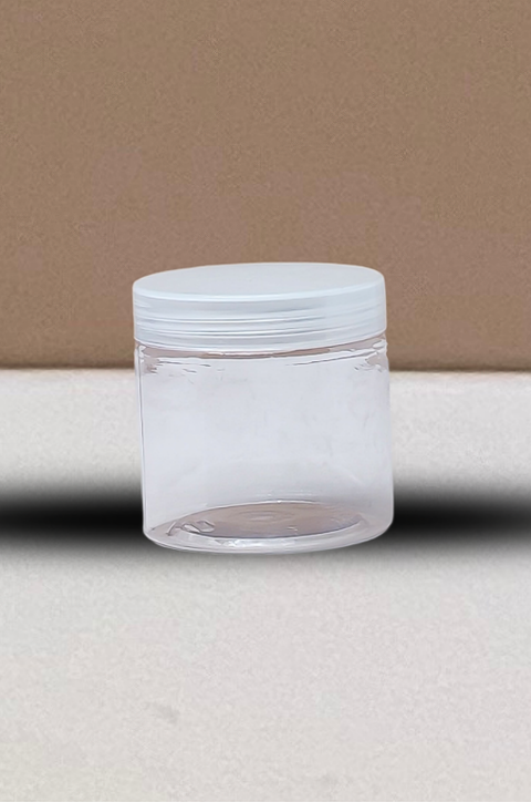 200g Plastic Jar With Clear Lid