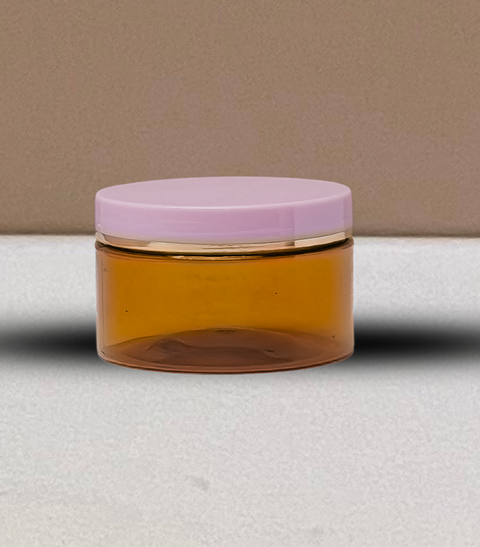 250g Jar with Pink Lid + Gold Strip
