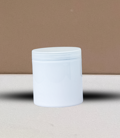 500g Plastic Jar With Clear Lid