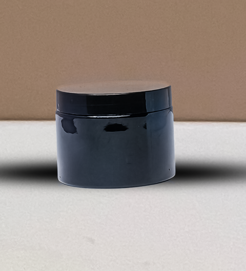 300g Plastic Jar With Black Lid