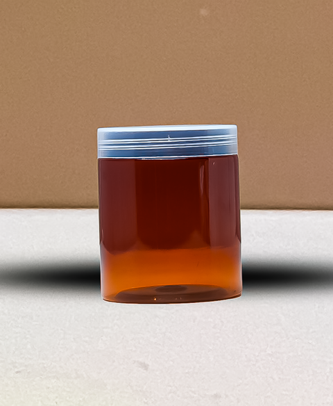 250g Tall Plastic Jar With Clear Lid