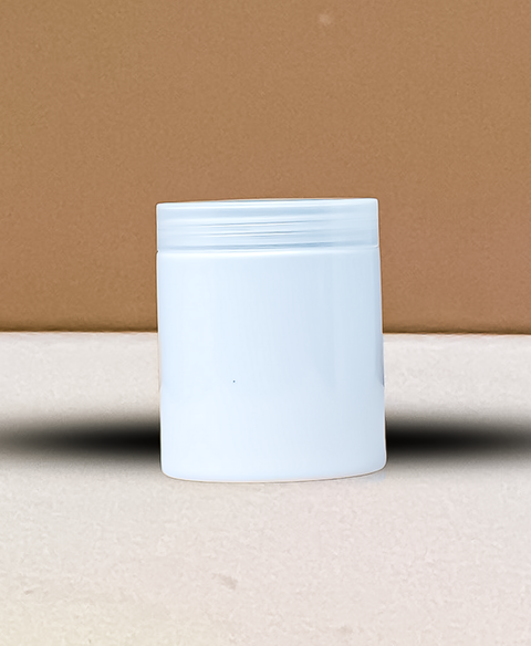250g Tall Plastic Jar With Clear Lid
