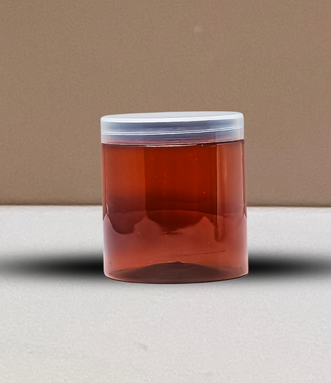 500g Plastic Jar With Clear Lid