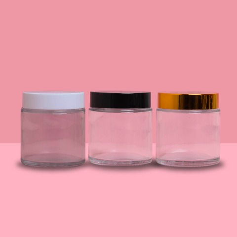 100g Clear Glass Jars