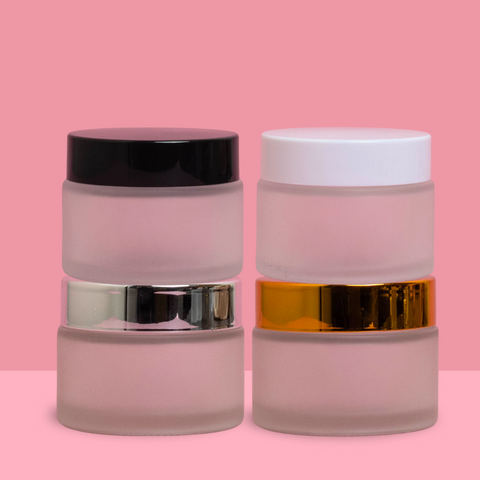 50g Frosted Glass Jars