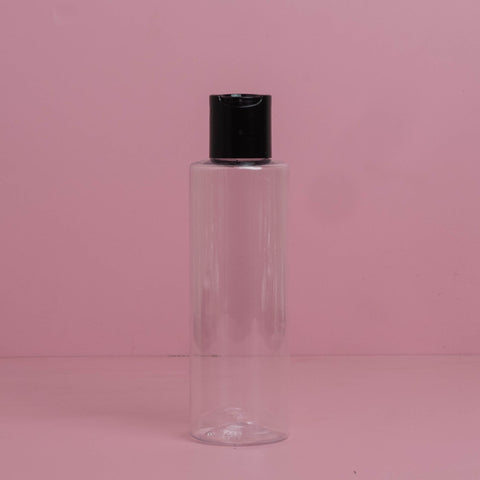 250Ml Tall Pet Bottle With Black Press Cap