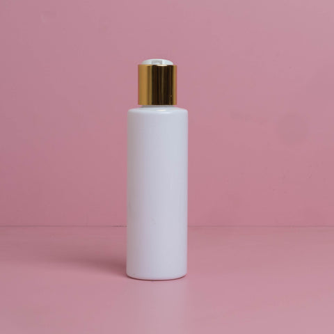 150Ml Pet Bottle With Gold Press Cap