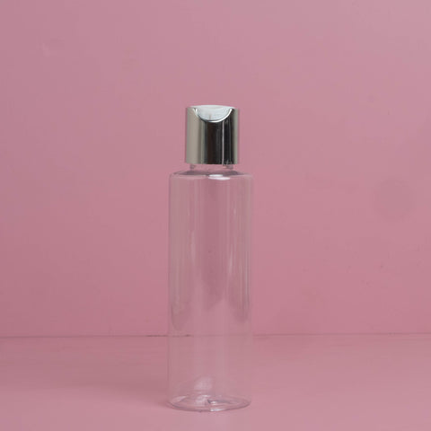 150Ml Pet Bottle With Silver Press Cap