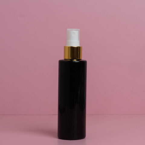 150Ml Pet Bottle With Gold Mist Spray