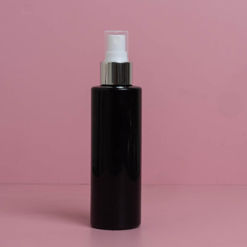 150Ml Pet Bottle With Silver Mist Spray