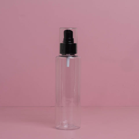 250Ml Tall Pet Bottle With Black Treatment Pump