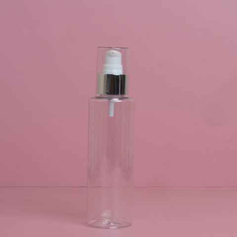 150Ml Pet Bottle With Silver Treatment Pump