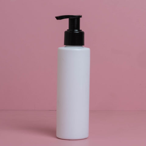 150Ml Pet Bottle With Old Black Lotion Pump