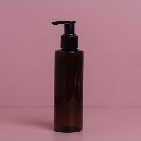 150Ml Pet Bottle With Old Black Lotion Pump