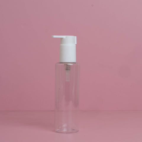 250Ml Tall Pet Bottle With New White Lotion Pump