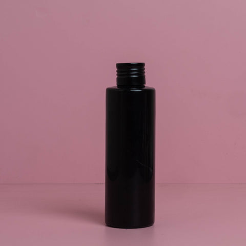 150Ml Pet Bottle With Matte Black Aluminium Screw Cap