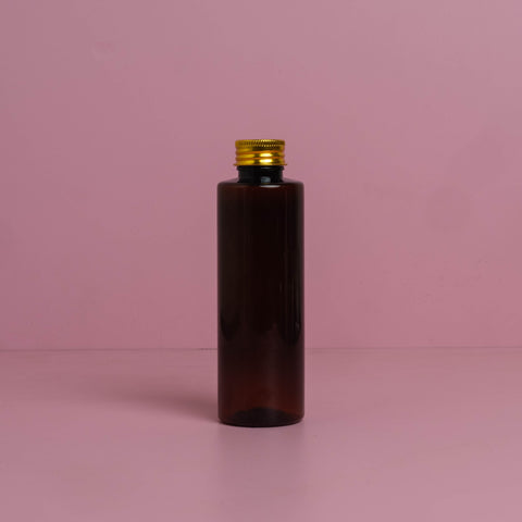 150Ml Pet Bottle With Gold Aluminium Screw Caps