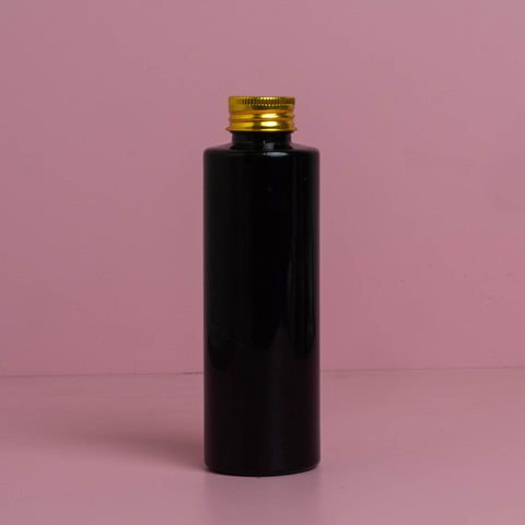 250Ml Tall Pet Bottle With Gold Aluminium Screw Caps