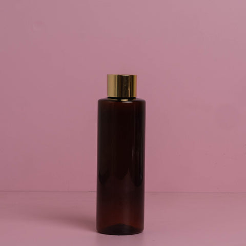 150Ml Pet Bottle With Gold Shinny Screw Caps