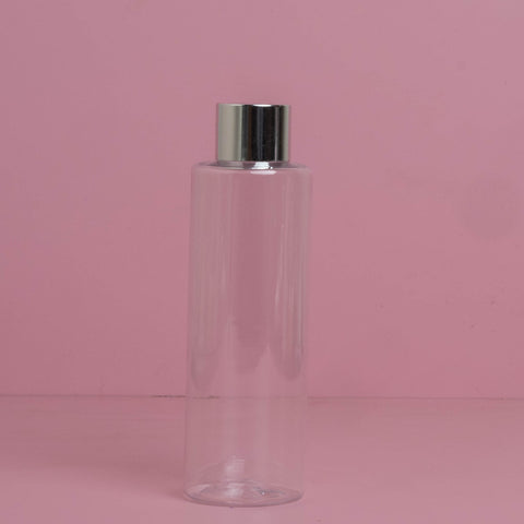 150Ml Pet Bottle With Silver Shinny Screw Cap