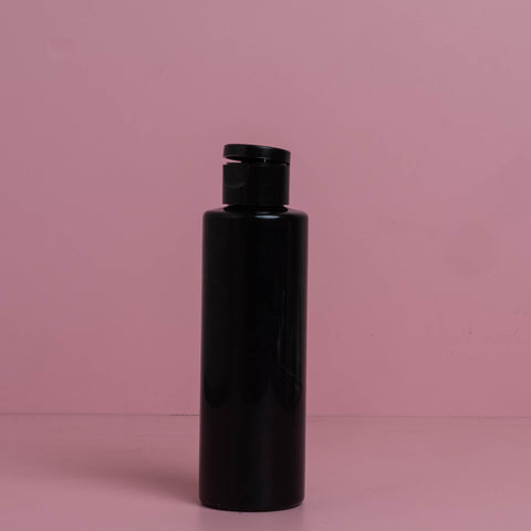 150Ml Pet Bottle With Black Flip Cap