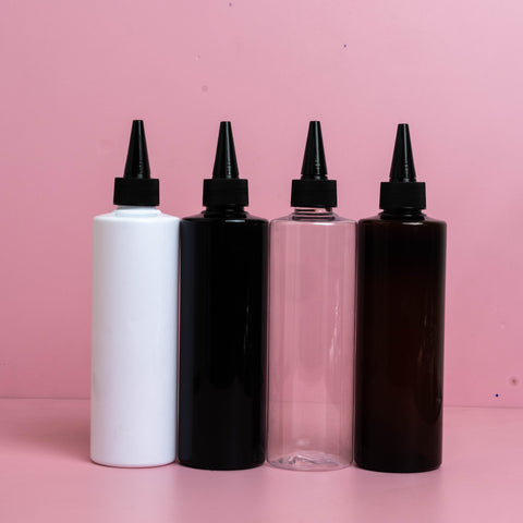 250Ml Tall Pet Bottle With Black Applicator