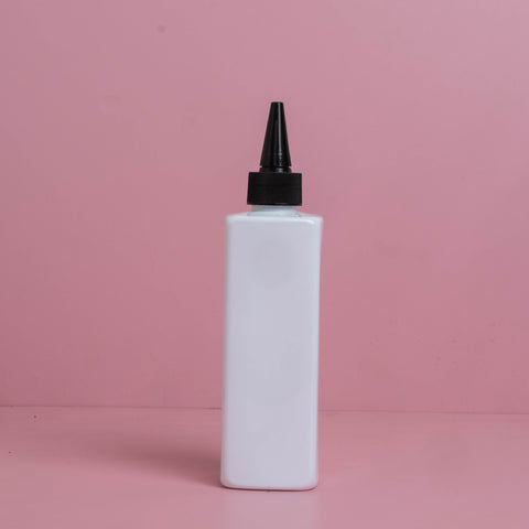 250Ml Square Pet Bottle With Black Applicator