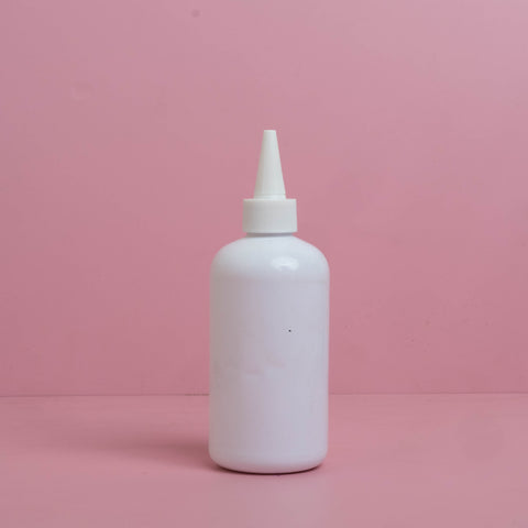 250Ml Short Pet Bottle With White Applicator