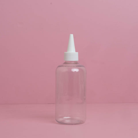 250Ml Short Pet Bottle With White Applicator