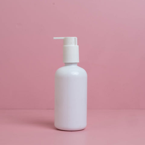 250Ml Short Pet Bottle With New White Lotion Pump