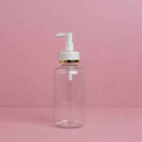 250Ml Short Pet Bottle With Lux Pump