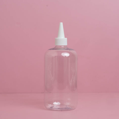 500Ml Short Pet Bottle With White Applicator