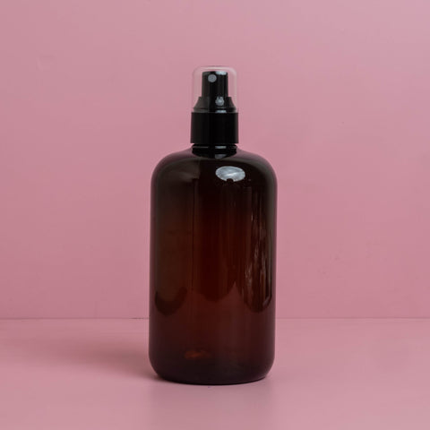 500Ml Short Pet Bottle With Black Mist Spray