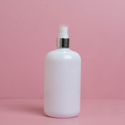 500Ml Short Pet Bottle With Silver Mist Spray