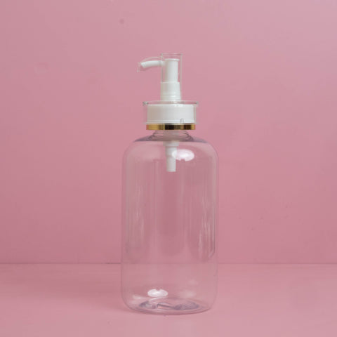 500Ml Short Pet Bottle With Lux Pump