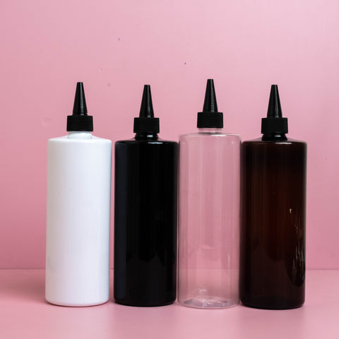 500Ml Tall Pet Bottle With Black Applicator