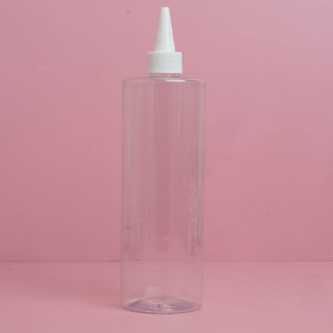 500Ml Tall Pet Bottle With White Applicator