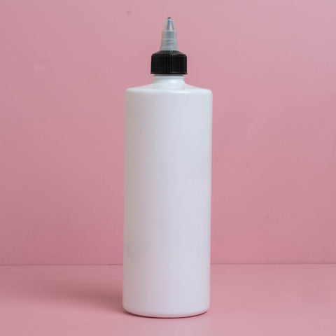 500Ml Tall Pet Bottle With Black Applicator With Clear Top