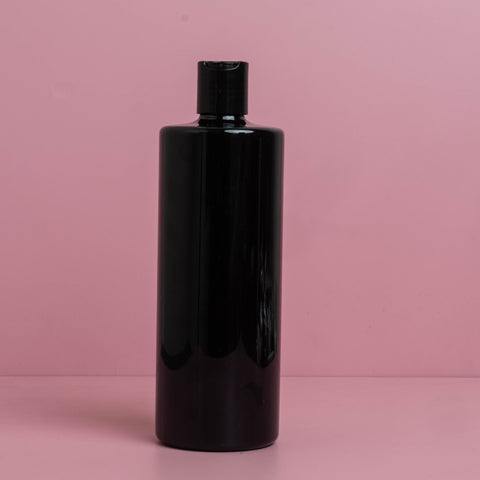 500Ml Tall Pet Bottle With Black Press Cap