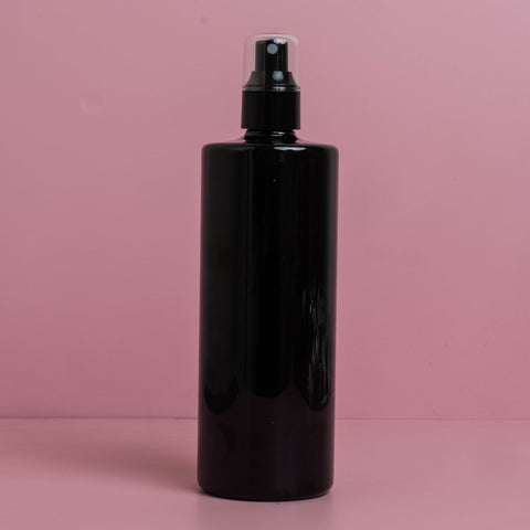 500Ml Tall Pet Bottle With Black Mist Spray