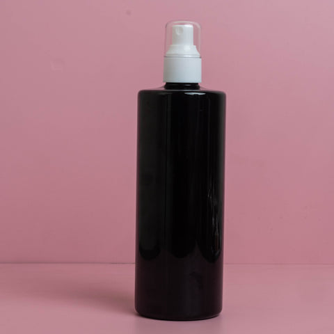 500Ml Tall Pet Bottle With White Mist Spray