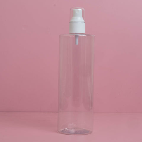 500Ml Tall Pet Bottle With White Mist Spray