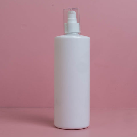 500Ml Tall Pet Bottle With White Treatment Pump